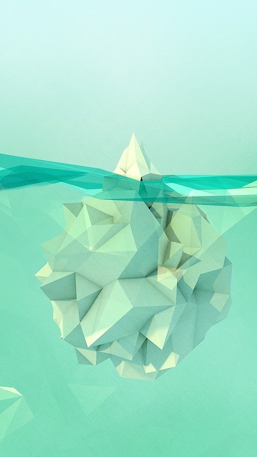 GEO A DAY #iceberg #geo #polygons