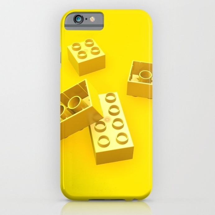 Duplo Yellow iPhone Case at Søciety6 #duplo #lego #iphone #rickardarvius #society6 #artprint #ilovelego