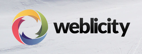 Weblicity by Everlong Design #branding #spiral #weblicity #snow #identity #logo #web