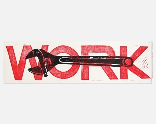 SCOUT'S HONOR Co.™ / Blog #letters #red #black #distress #vintage #work