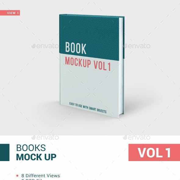 Books Mockup Vol 1