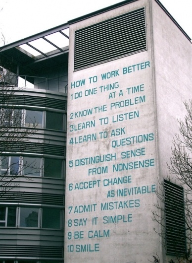 this isn't happiness™ (How to Work Better) #graphics #photography #architecture #typography