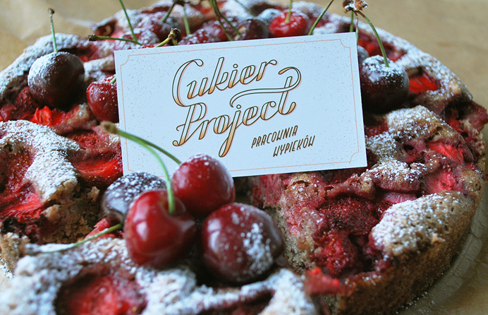 #cake #sweets #businesscard #lettering #identity
