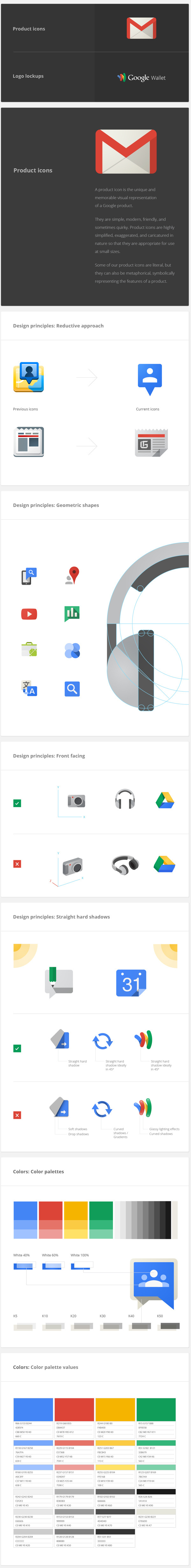 Google Visual Assets Guidelines Part 1 on Behance #google