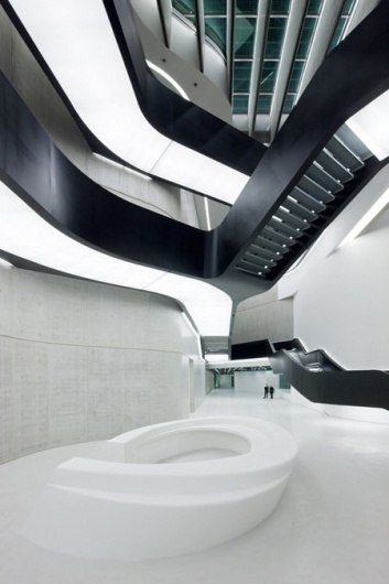 Zaha Hadid Architects » MAXXI: MUSEUM OF XXI CENTURY ARTS #rome #hadid #maxxi #zaha #architecture