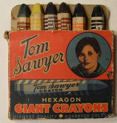 Vintage Crayons | CMYBacon #crayon #vintage