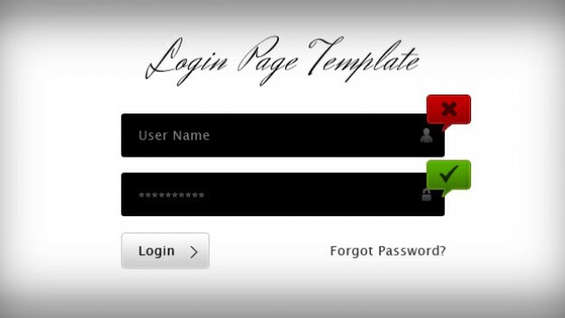 Login elegant page template Free Psd. See more inspiration related to Template, Box, Sign, Elegant, User, Form, Page, Login, Password, Horizontal, Signup, Signup form, User box and Password box on Freepik.