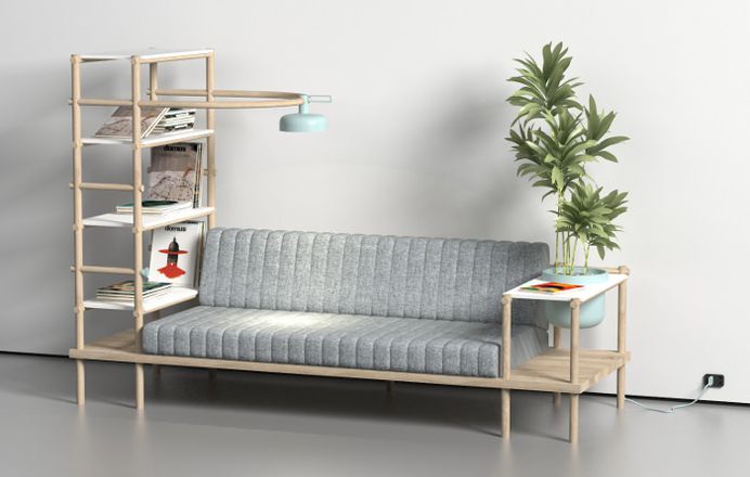 Herb Is a Multi-Functional Sofa and Living Space by Burak Kocak - Homeli