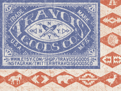 Travois_usa_logo #industrial #vintage