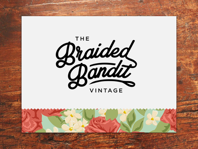 Bandit Vintage Rebrand WIP #type #brand #vintage #typography