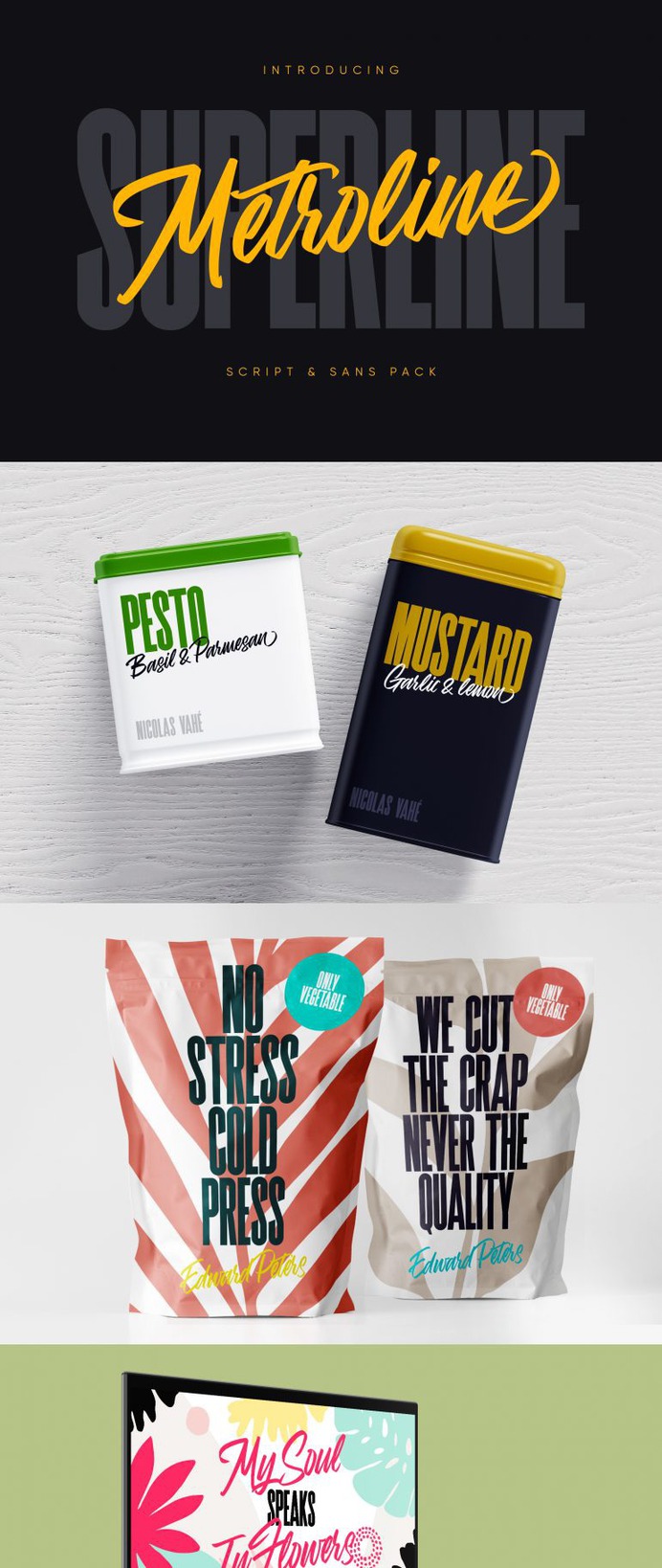 Metroline Script & Sans Pack