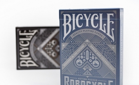Bicycle Playing Cards Packaging #glitter #tape #bicycle #card #playing #duct #illustration #mid #century #modernism
