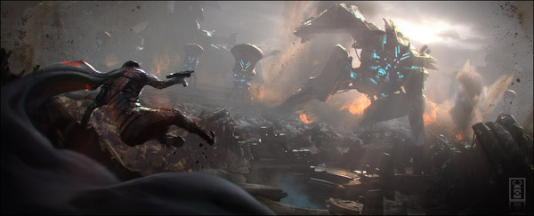 Robot Attack! #future #environment