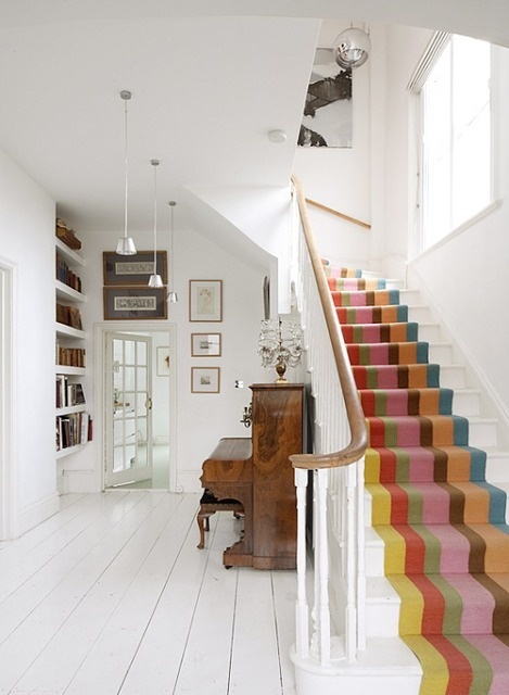 The Design Chaser: Statement Stairs #interior #design #decor #deco #stairs #decoration