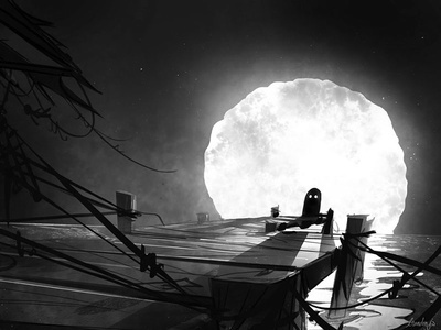haunted, illustration