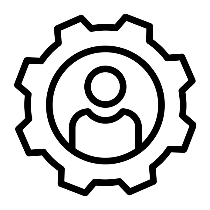 See more icon inspiration related to gear, construction and tools, skills, options, management, user, settings, configuration, avatar, construction, cogwheel, profile and social on Flaticon.