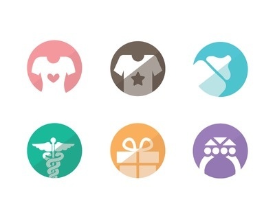 Free Vector Category Flat Icons #flat #pictogram #icon #picto #symbol