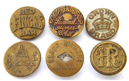 Mr Cup Found items #buttons #type #vintage #typography
