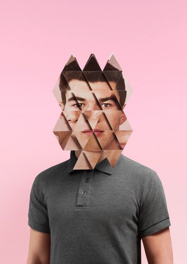 Buamai Damien Poulain, Mask. | Behind The Mask #face #origami #geometry
