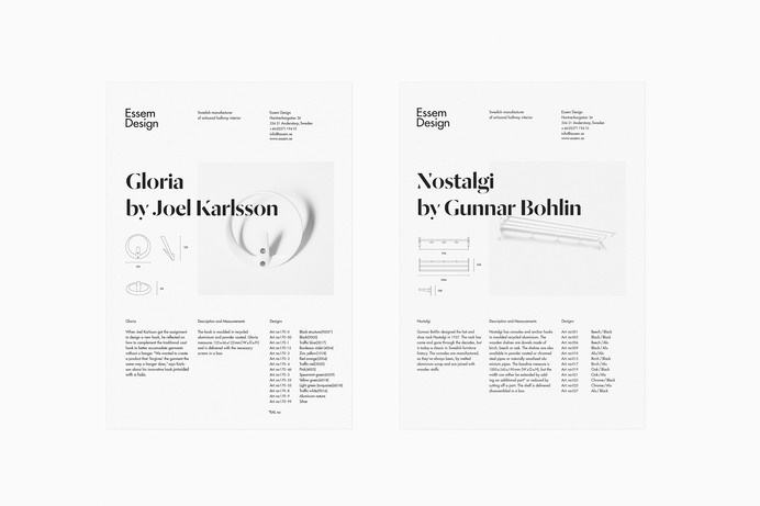 Bedow — Examples of Work — Identity, Essem Design #print