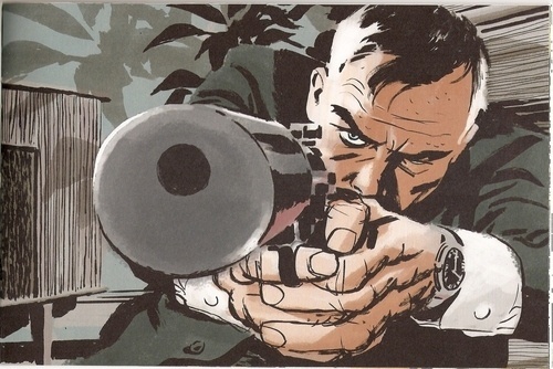 spaceshiprocket:Point BlankArt by Darwyn Cooke #gun