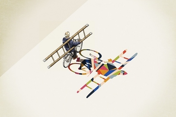 Walking Shadows | iGNANT #illustration