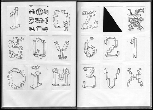 VI XII MMX #illustration #experimental #typography