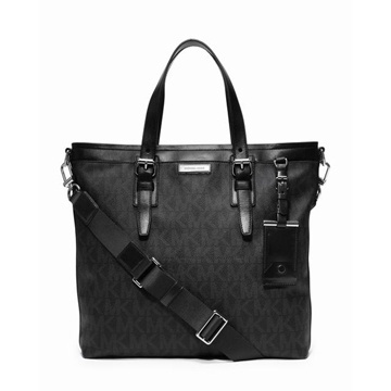 Black logo PVC Michael Kors Logo PVC Tote #shoes