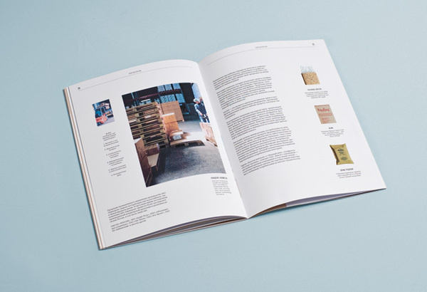 Orekhprom booklet on Behance