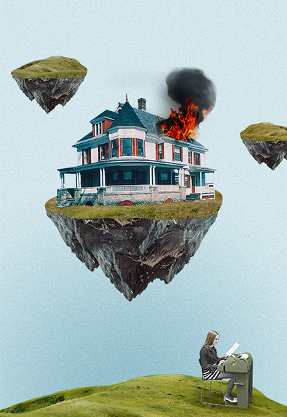 KOLARGE #surrealism #retro #illustrations #surrealist #vintage #collage