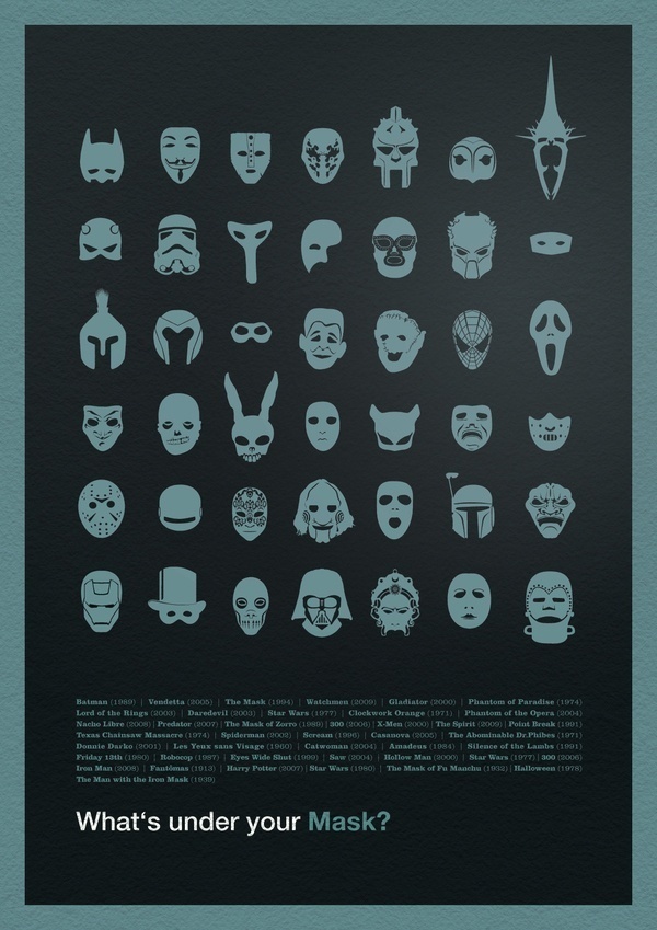 Robots Cry Too [ Featuring Adrián Pavic via definitivetouch.com ] Curated by Gabriel Suchowolski ( microbians ) #masks