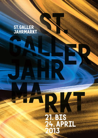 St.Galler Jahrmarkt #motion #light #poster #typography