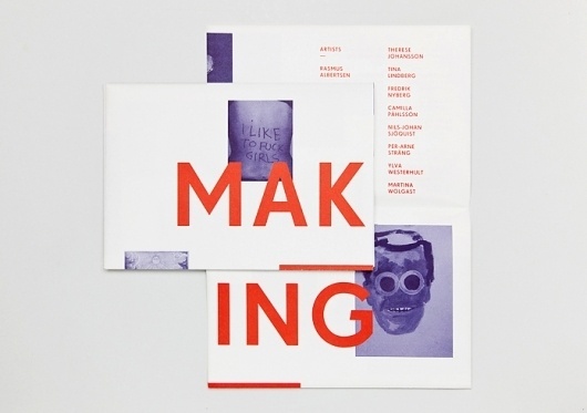 HelloMe — Making Public #print #typography