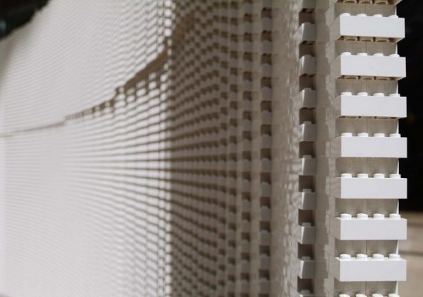 One woman, 6 weeks, and 270,000 white LEGO bricks #lego #installation