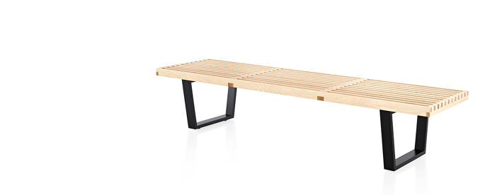 Platform bench • George Nelson