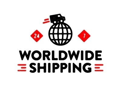 Dribbble - Worldwide Shipping. by Tim Boelaars #shipping #dribbble #tim #worldwide #boelaars