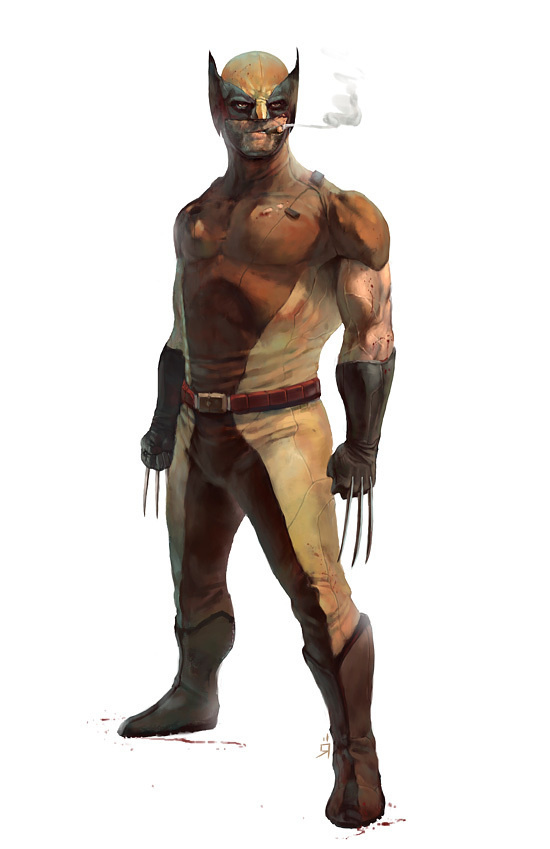 Character Design & Concept Art by Oscar Römer | Inspiration Grid | Design Inspiration #romer #oscar #wolverine
