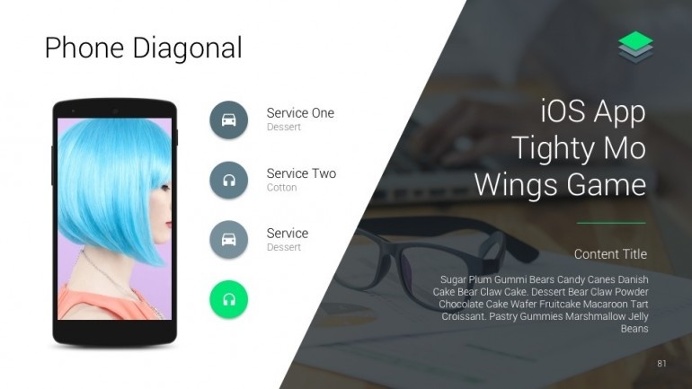 Material Keynote Presentation Template