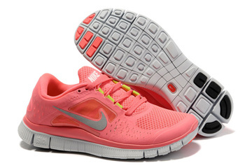 Nike Free Run 3 Hot Punch Reflective Silver Sol Volt-Women #fashion