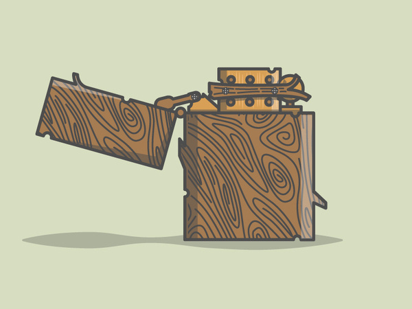 Kemal xc5x9eanlxc4xb1 #illustration #vector #lighter