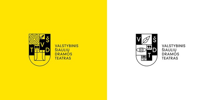 Šiauliai Drama Theater Branding - Mindsparkle Mag Aivaras Bakanauskas designed the branding for Šiauliai drama theater (Valstybinis Šiaulių dramos teatras) – the second theater in the history of Independent Lithuania. #logo #packaging #identity #branding #design #color #photography #graphic #design #gallery #blog #project #mindsparkle #mag #beautiful #portfolio #designer