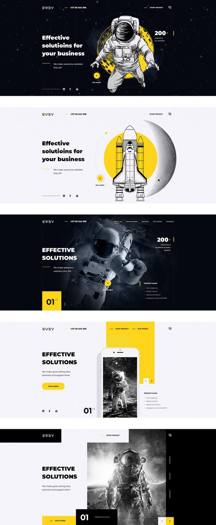 Evey — Portfolio Creative Agency