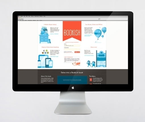 afom_bookish_05.jpg (510×430) #bookish #design #orange #website #grid #blue #web