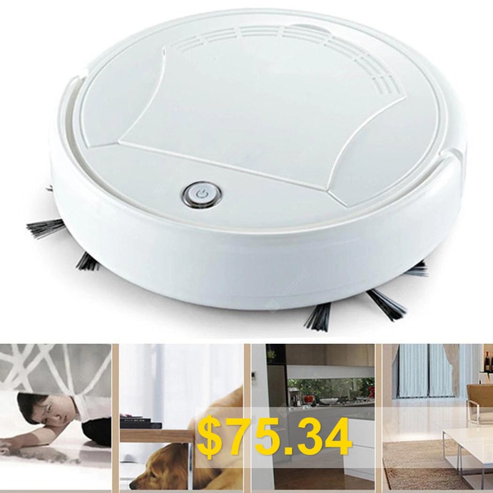 Fashion #Intelligent #Mini #Home #Automatic #Sweeping #Vacuuming #Robot #Floor #Cleaning #Robot