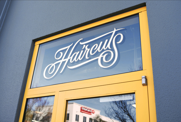 Facebook Haircut Salon - Erik Marinovich #lettering #of #fot #marinovich #facebook #transom #erik #type #friends