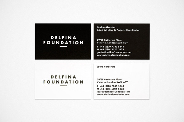 Delfina Bus cards #business #stationery #cards #foiled #foil