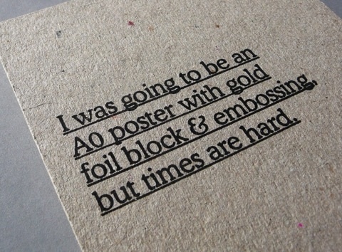 happy happy joy joy #print #pulp #poster #type #typography