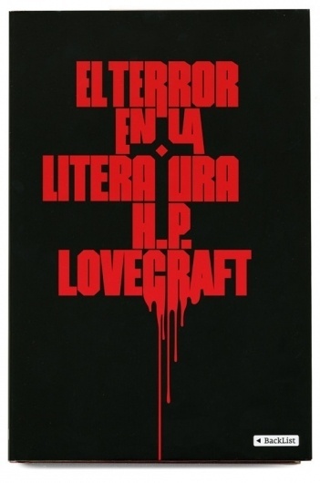 H.P.Lovecraft on the Behance Network #type #typography