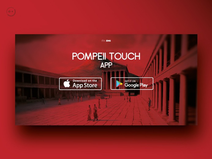 Pompeii App - User Interface by Orimat #ui #design #interface #designbyorimat #website #pompeii