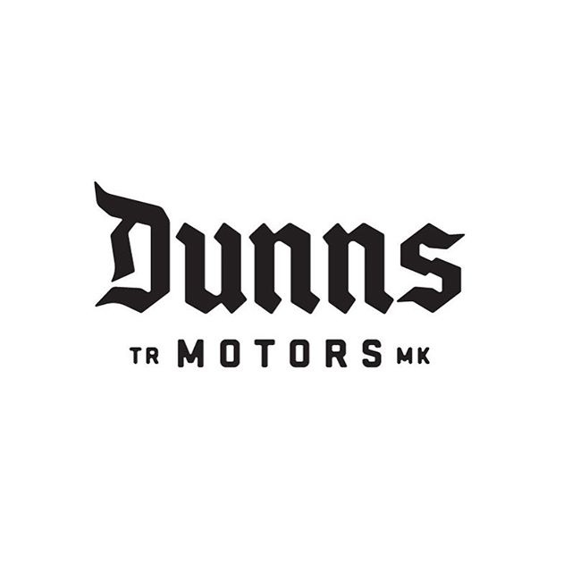 Dunns, Typography, Blackletter